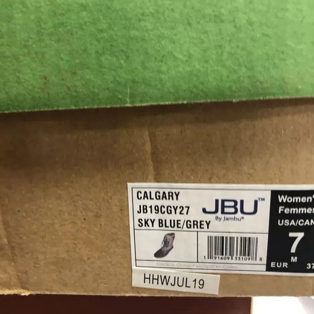 Jambu Calgary Womens Rain Boots Size 7M